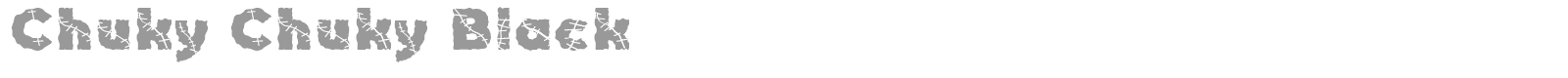 Chuky Chuky Black font preview